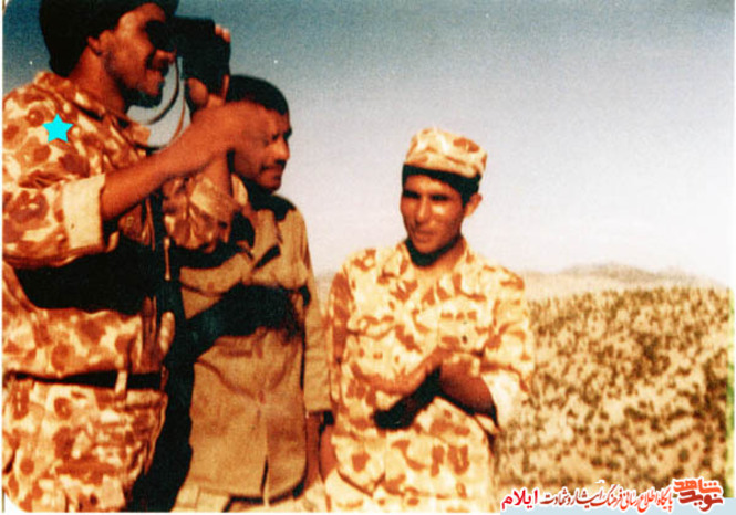 تکاور شهید محمد قاسم بابایی