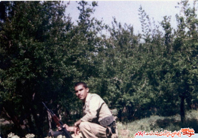 تکاور شهید محمد قاسم بابایی