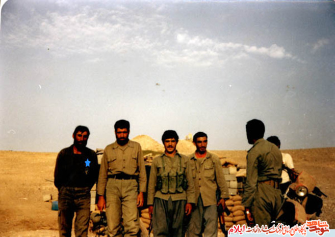 شهید قنبر جم زاده فرمانده گروهان 
