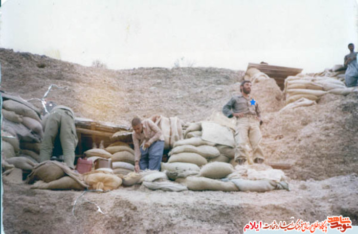 شهید قنبر جم زاده فرمانده گروهان 