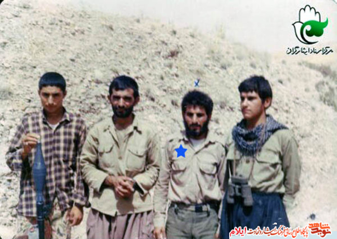 شهید حسین احمدی از شهدای استان ایلام