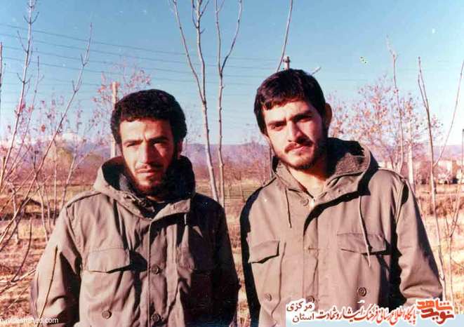 از چپ: علیرضا مرادی - ابراهیم طاهری