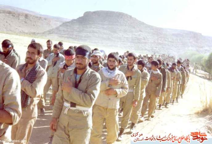 عزاداری محرم - گردان علی ابن ابیطالب - سرپل ذهاب