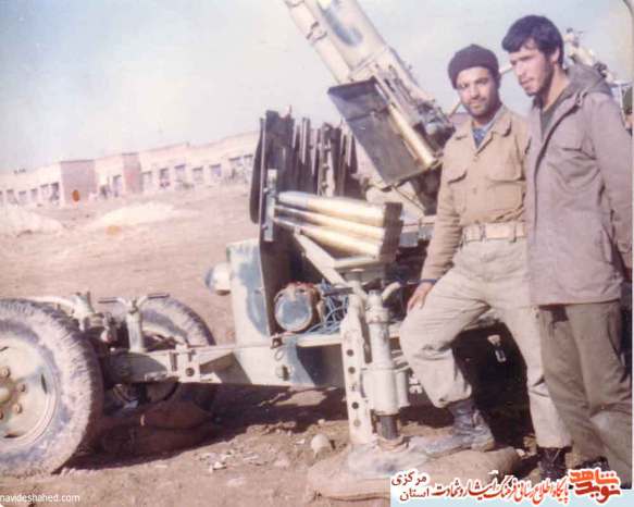 از چپ: محمد رمضانی - محمدحسن کثیری فرد