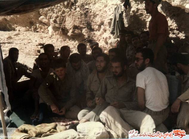 تابستان 1365- دره گاوی -مهران - قبل از عملیات کربلای یک