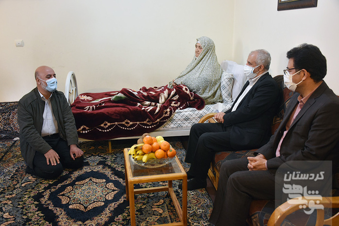 دیدار با همسر شهید حاج علی و مادر سردار شهید جمیل شهسواری