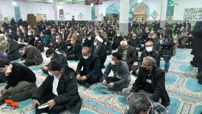همایش تکریم مادران معزز شهدا - بیست و پنجم دی‌ماه ۱۴۰۰ مسجد الزهرا (س) شهرک تعاون شهرستان سمنان