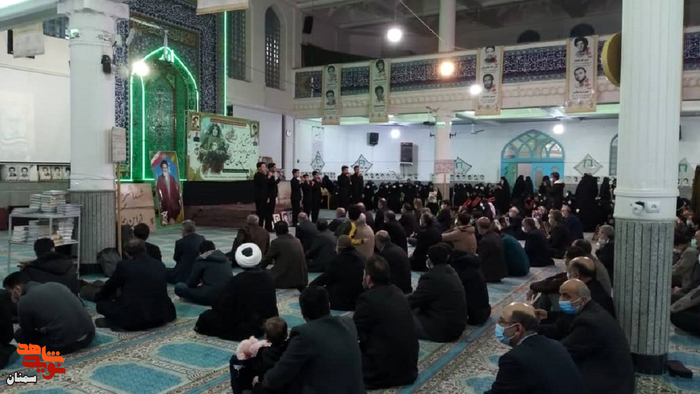 همایش تکریم مادران معزز شهدا - بیست و پنجم دی‌ماه ۱۴۰۰ مسجد الزهرا (س) شهرک تعاون شهرستان سمنان