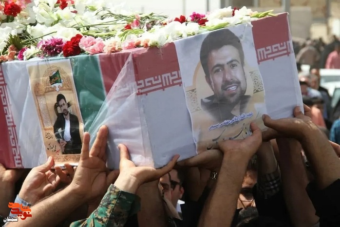 مراسم تشییع پیکر مطهر شهید اقتدار دفاعی مهندس محمد عبدوس - بیست و چهارم خردادماه ۱۴۰۱ از معراج شهدا تا امامزاده اشرف شهرستان سمنان
