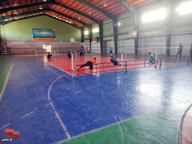 مسابقات گلبال ویژه نابینایان شهرستان بانه