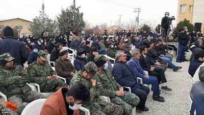 تشییع پیکر شهید گمنام، شهرک صنعتی شهرکرد