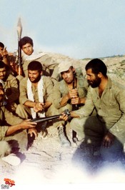 سردار شهید فرهاد محمدی گهرویی و همرزمان 