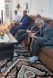 دیدار کارکنان بنیاد شهید و امور ایثارگران شهرستان شاهرود با خانواده معظم شهید والامقام سید مجتبی ظمانی- ششم فروردین‌ماه ۱۴۰۲ شهرستان شاهرود