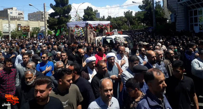 مراسم تشییع شهدای گرانقدر شبستانی و علیحسینی- چهاردهم اردیبهشتماه ۱۴۰۲ خیابان امام تا گلزار شهدای فردوس رضای شهرستان دامغان