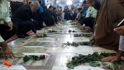 مراسم مهمانی لاله‌ها- ششم مهرماه ۱۴۰۲ گلزار شهدای امامزاده یحیی (ع) شهرستان سمنان