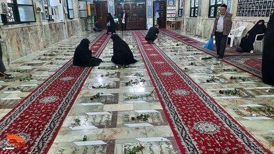 مراسم مهمانی لاله‌ها- ششم مهرماه ۱۴۰۲ گلزار شهدای امامزاده یحیی (ع) شهرستان سمنان