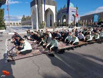 تجدید میثاق حافظان امنیت وطن با آرمان‌های والای شهدا- سیزدهم مهرماه ۱۴۰۲ گلزار شهدای فردوس رضای شهرستان دامغان