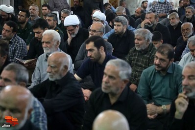 مراسم عزاداری شهدای خدمت- چهارم خرداد ۱۴۰۳ مسجدالنبی جهادیه شهرستان سمنان