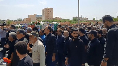 مراسم تشییع پیکر مطهر سردار جانباز شهید ناصر طحانی