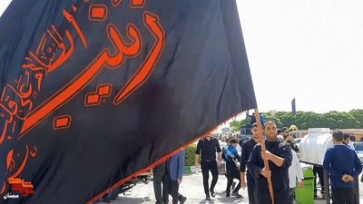 مراسم تشییع پیکر مطهر سردار جانباز شهید ناصر طحانی