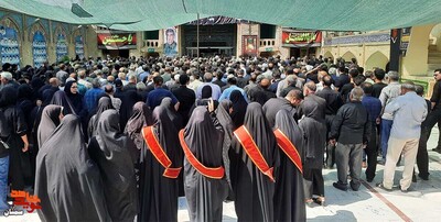 مراسم تشییع پیکر مطهر سردار جانباز شهید ناصر طحانی