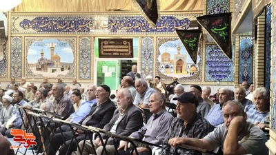 مراسم سالگرد شهدای خدمت- بیست و ششم اردیبهشت 1404 مسجد ابوالفضل‌العباس(ع) باغزندان شهرستان شاهرود