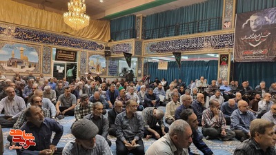 مراسم سالگرد شهدای خدمت- بیست و ششم اردیبهشت 1404 مسجد ابوالفضل‌العباس(ع) باغزندان شهرستان شاهرود