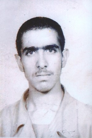 عکس شهید نبی آزادی